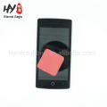 3*3cm microfiber sticky mobile phone screen cleaner